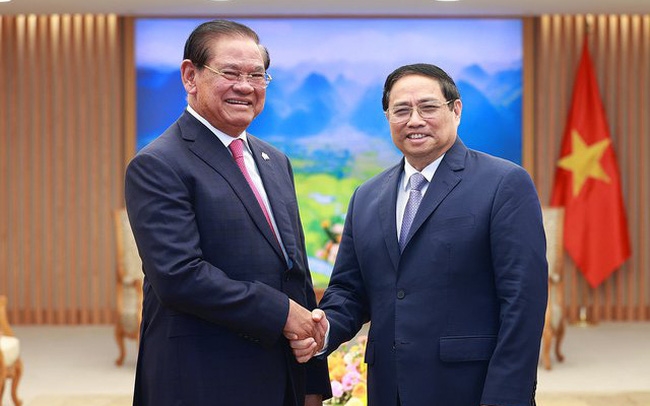 Hợp tác trên lĩnh vực an ninh-quốc phòng là trụ cột trong quan hệ hợp tác giữa Việt Nam và Campuchia 