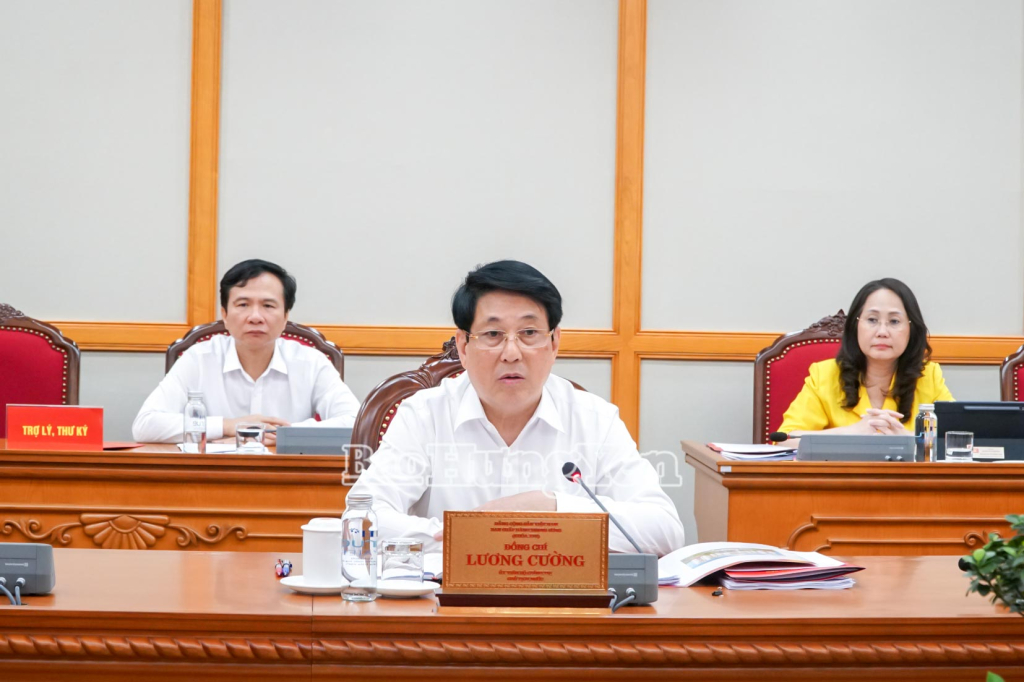 Bộ Chính trị duyệt kế hoạch, nội dung Đại hội đại biểu Đảng bộ tỉnh Hưng Yên lần thứ I, nhiệm kỳ 2025-2030 