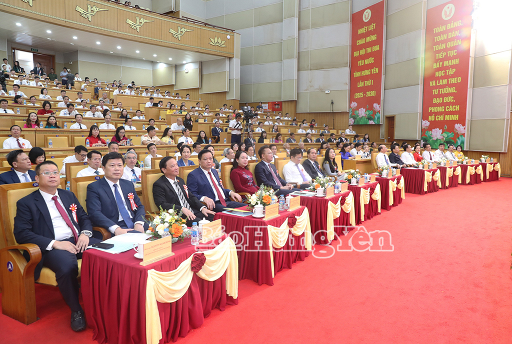 Đoàn kết, đổi mới, sáng tạo, thi đua xây dựng Hưng Yên phát triển, văn minh, thịnh vượng và bền vững 