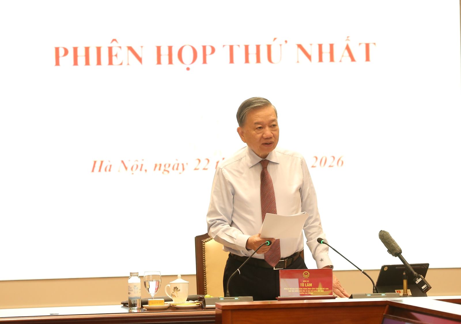 Tạo đột phá mới về thể chế, pháp luật, khơi thông nguồn lực phát triển