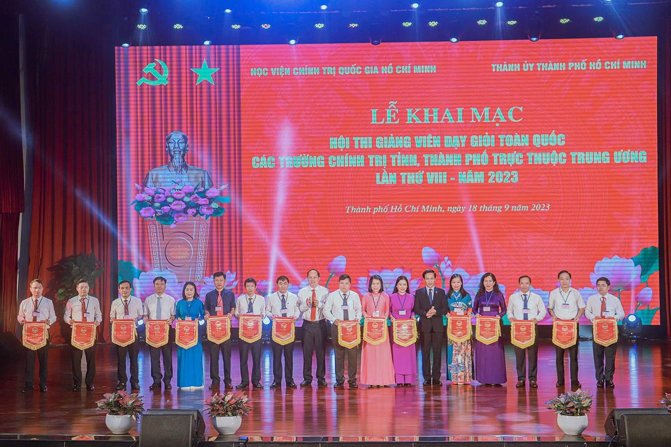 Trường Chính trị Nguyễn Văn Linh tham gia Hội thi giảng viên dạy giỏi toàn quốc các trường Chính trị tỉnh, thành phố trực thuộc Trung ương lần thứ VIII - năm 2023