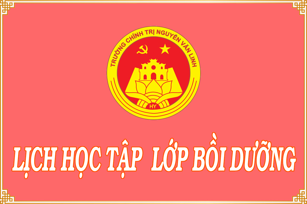 Lịch học tập lớp BD LLCT và kỹ năng nghiệp vụ cán bộ đoàn TN cấp cơ sở tỉnh Hưng Yên năm 2023