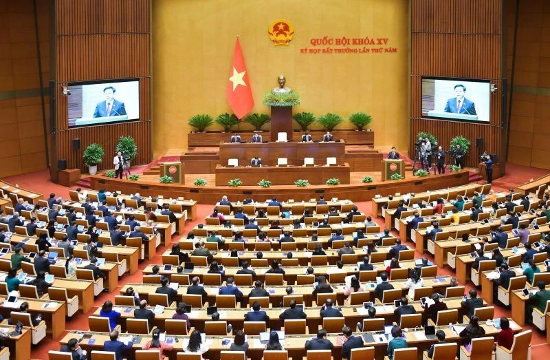 Quốc hội thông qua Nghị quyết miễn nhiệm chức vụ Chủ tịch nước đối với ông Võ Văn Thưởng 