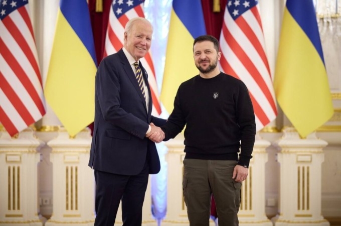 Tổng thống Mỹ Joe Biden bất ngờ thăm Ukraine 