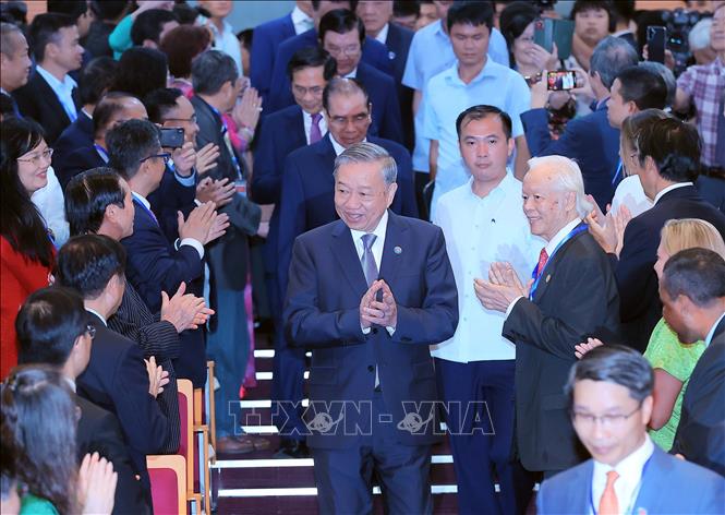 Tổng Bí thư Tô Lâm dự Lễ kỷ niệm 80 năm ngày thành lập ngành Ngoại giao