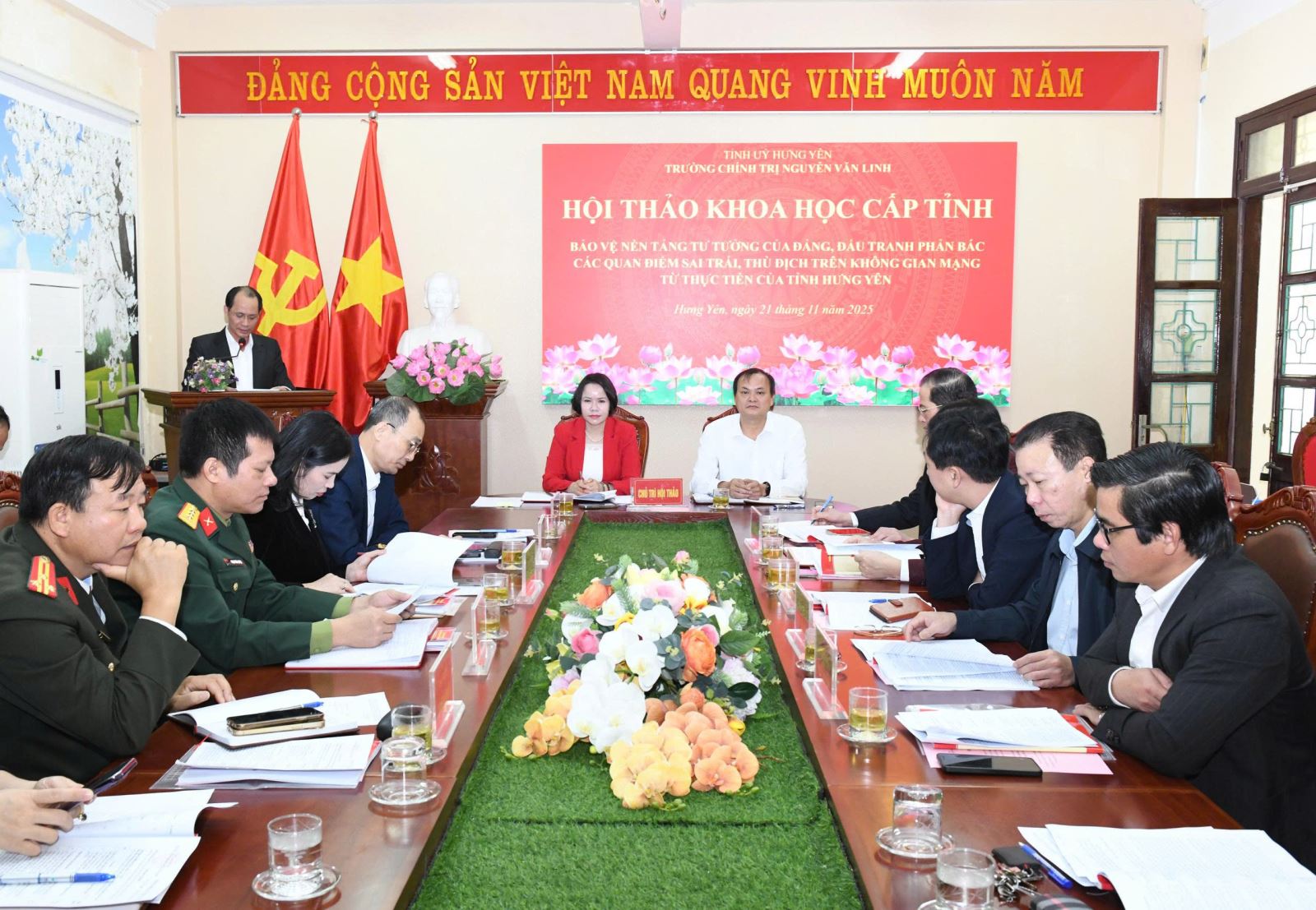 Phát huy năng lực nghiên cứu khoa học  của đội ngũ giảng viên Trường Chính trị Nguyễn Văn Linh,  tỉnh Hưng Yên trong tình hình hiện nay