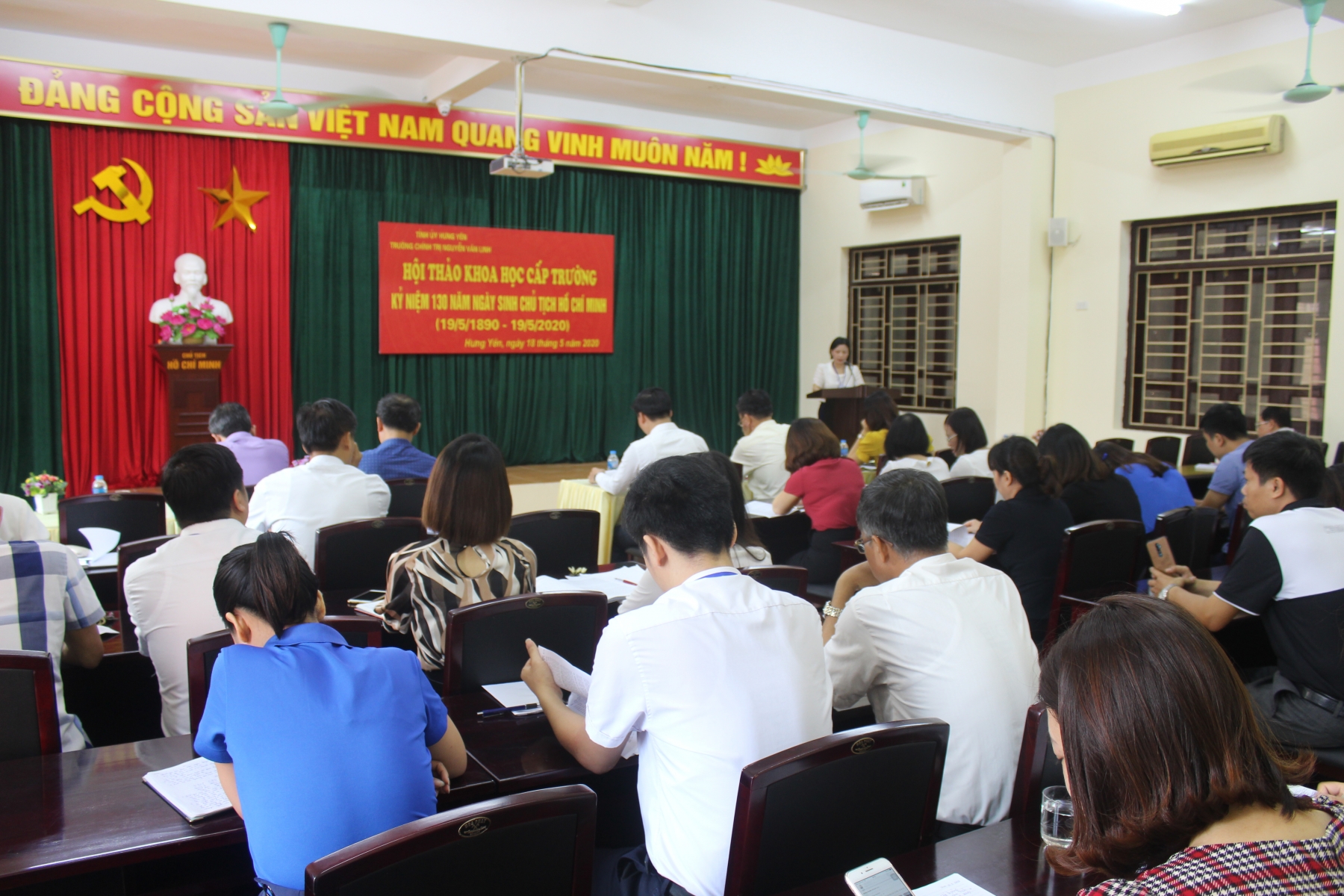 Tuổi trẻ Trường Chính trị Nguyễn Văn Linh học tập và làm theo  tư tưởng, đạo đức, phong cách Hồ Chí Minh