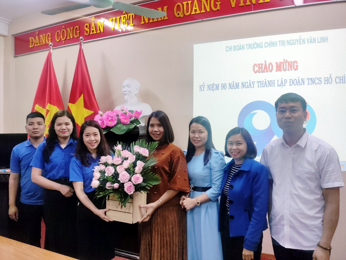Chi đoàn trường Chính trị Nguyễn Văn Linh tổ chức mít tinh chào mừng 90 năm thành lập Đoàn Thanh niên Cộng sản Hồ Chí Minh (26/3/1931 – 26/3/2021)
