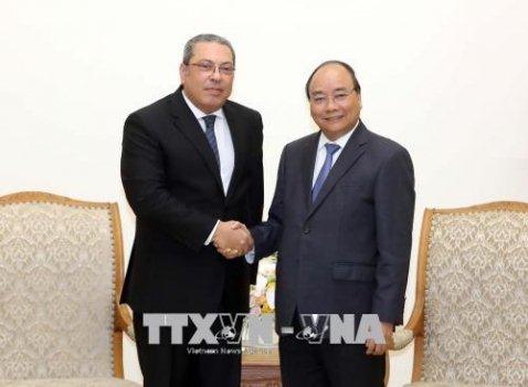 Thủ tướng Nguyễn Xuân Phúc tiếp Đại sứ Ả-rập Ai Cập và Đại sứ Sudan tại Việt Nam