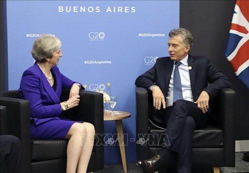 Cuộc gặp thượng đỉnh lịch sử giữa Anh và Argentina