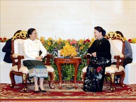 Nỗ lực thúc đẩy quan hệ hợp tác giữa Quốc hội hai nước Việt Nam - Lào
