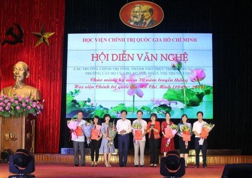 Hội diễn văn nghệ của các Trường Chính trị, Trường Bộ, Ngành chào mừng kỷ niệm 70 năm  Truyền thống Học viện Chính trị quốc gia Hồ Chí Minh