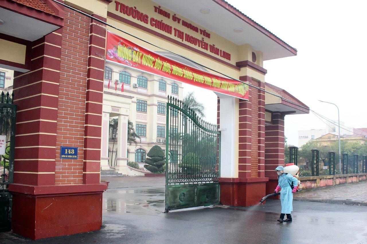 Trường Chính trị Nguyễn Văn Linh chủ động  phòng chống dịch do vi rút corona