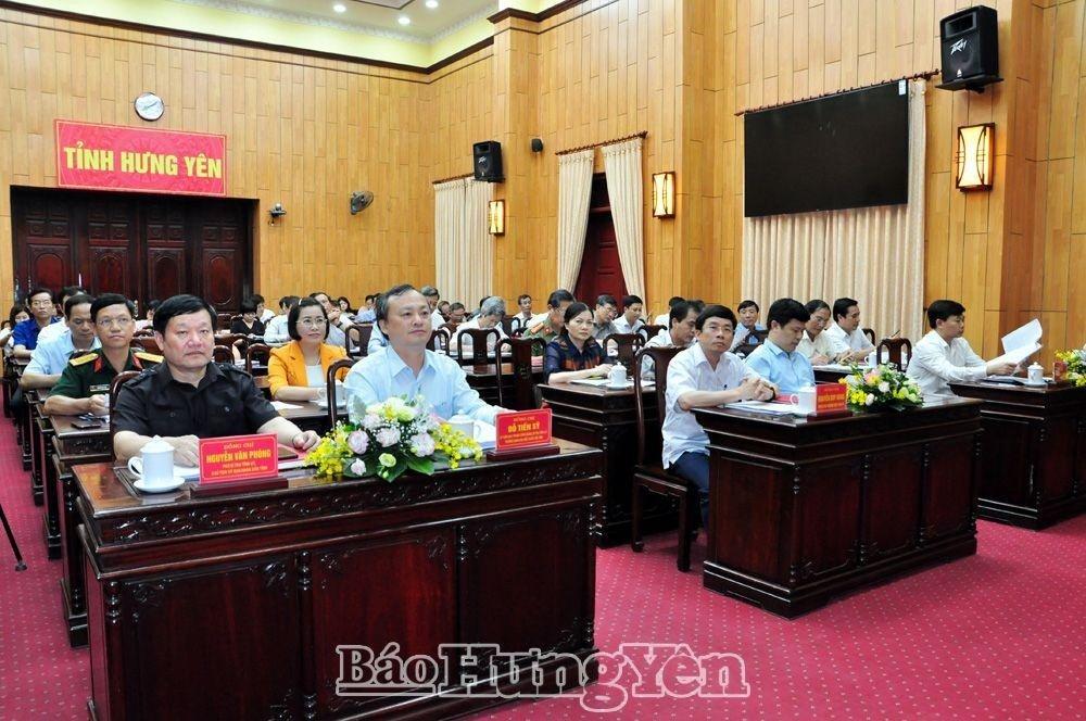 Hội nghị lần thứ 35 Ban Chấp hành Đảng bộ tỉnh Hưng Yên khóa XVIII