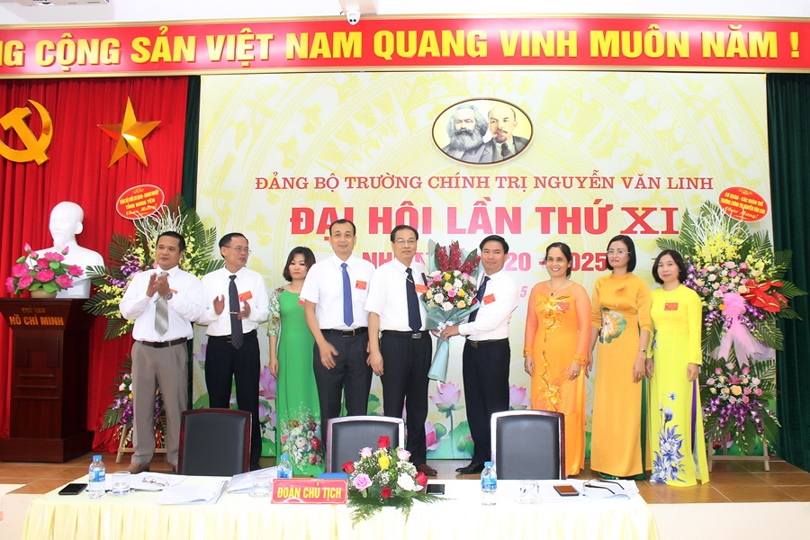 Đại hội Đảng bộ Trường Chính trị Nguyễn Văn Linh lần thứ XI nhiệm kỳ 2020 - 2025