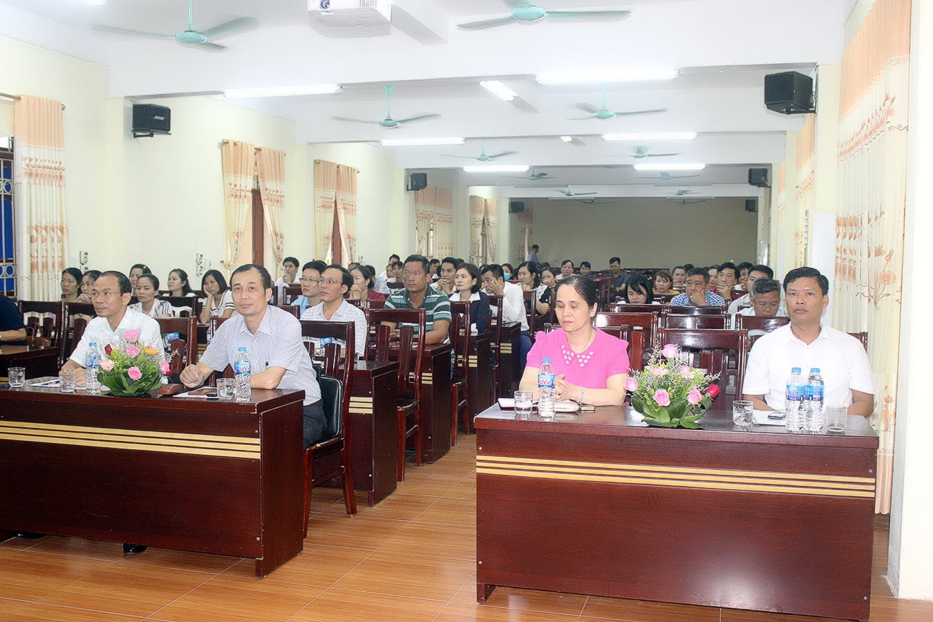 Khai giảng lớp TCLLCT - HC hệ không tập trung K97 (2020 - 2021) Tại huyện Ân Thi